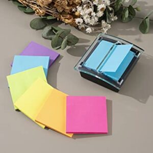 Pop-up Sticky Notes,3x3 in,12 Pads,Bright Colors Super Sticking Power Memo Pads, 6 Colors, Strong Adhesive - Image 6