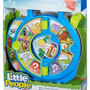 Fisher-Price Little People Toddler Learning Toy World of Animals See ‘N Say with Music and Sounds for Ages 18+ Months - Image 2
