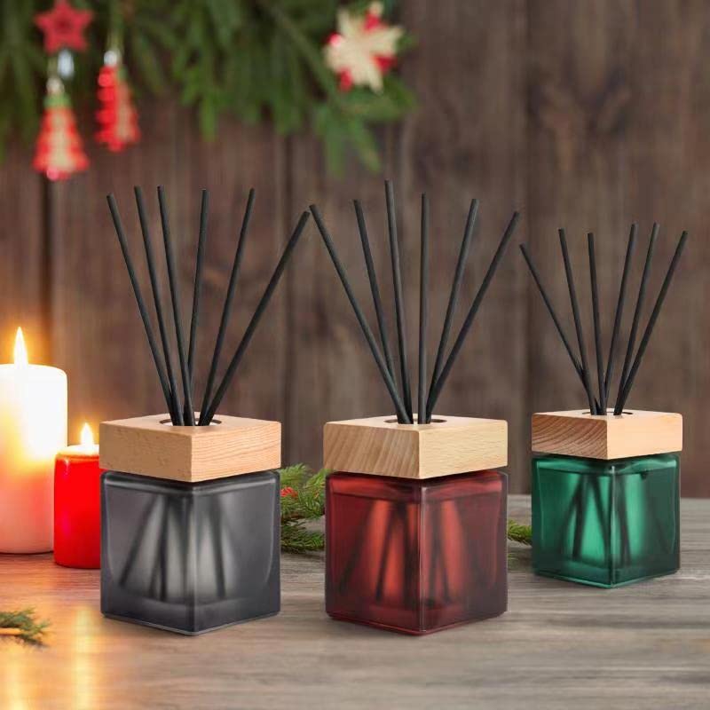 Reed Diffuser Set, Rose & Violet Scented, Modern and Classic Fragrance, 10 Scent Diffuser Sticks, 6.1 oz /180ml ,Home Decor Bedroom Living Room Bathroom Office - Image 5