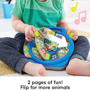 Fisher-Price Little People Toddler Learning Toy World of Animals See ‘N Say with Music and Sounds for Ages 18+ Months - Image 7