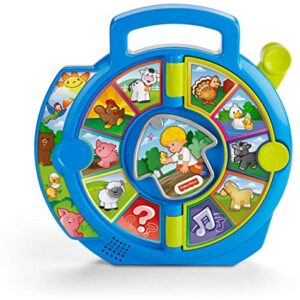 Fisher-Price Little People Toddler Learning Toy World of Animals See ‘N Say with Music and Sounds for Ages 18+ Months - Image 3